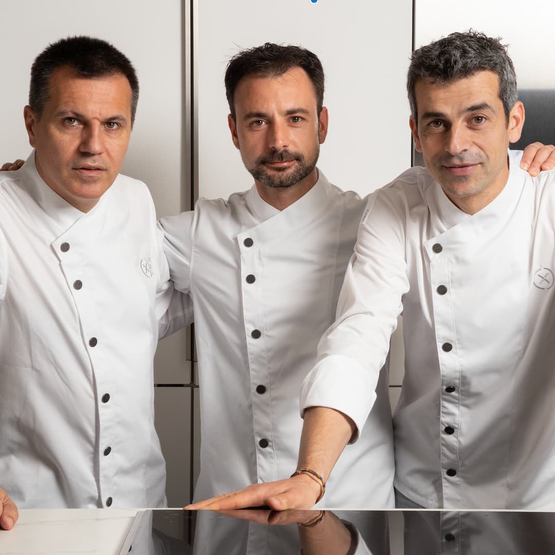 Chefs Castro, Xatruch and Casañas